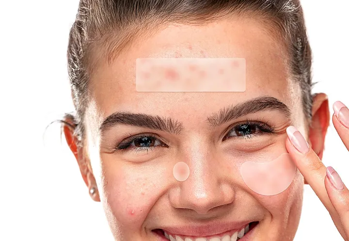 TKTK patches: face with patches